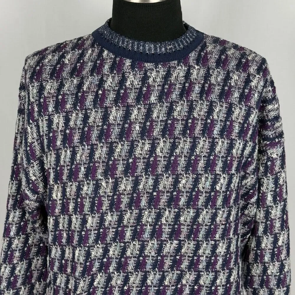 Vintage blue purple